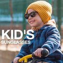 RIVBOS Kids Sunglasses Polarized UV Protection Flexible Rubber Glasses Shades with Strap for Boys Girls RBK004 by TinyTreasures Baby Boutique