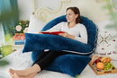 Meiz Pregnancy Pillow, Pregnancy Body Pillow, Pregnancy Pillows for Sleeping, 65" Maternity Body Pillow for Pregnant Women with Velvet Cover, Blue by TinyTreasures Baby Boutique