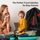 elaia Car Seat Travel Bag for Airplane, Waterproof Wearable with Straps, Large Capacity Padded Car Seat Check Bag, Perfect for Air Travel, Family Vacations, and Parents with Infants by TinyTreasures Baby Boutique