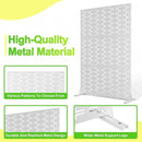 Outdoor Privacy Screen,72" H×47" W Metal Privacy Screen, Freestanding Privacy Fence Panels for Patio by GreenHaven Gardens