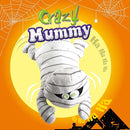 SUNLIN Interactive Halloween Mummy Cute Soft Plush Toy Gift for Adults & Kids 3+, Touch & Sound Activated Prank with Sound & Glowing Eyes, Scary Party Supplies Home Decor by TinyTreasures Baby Boutique