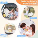 JOLLITO Baby Lounger for Baby Girls & Boys, Infant Lounger Cover, Newborn Essentials for Baby 0-12 Months, Baby Play Mat,100% Cotton Breathable, Portable Travel, Babies Essentials Gifts by TinyTreasures Baby Boutique