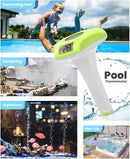 BALDR Pool Thermometer Floating Easy Read, IPX8 Waterproof, Solar Powered Digital Pool Thermometer with LCD Screen,Suitable for Swimming Pool/Hot Tub/Hot Spring/Aquarium (Green) by GreenHaven Gardens