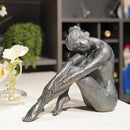 Guichifun Yoga Dancer Statue Home Decoration - Resin Bronze Sculpture Modern Creative Home Garden Statue Handicrafts Art Ware Home Décor Office Room or Outdoor Garden Gifts 10.25 x 4.25 x 8.75 Inch by CozyNest Decor