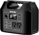 SinKeu Portable Power Station 80000mAh,256Wh LiFePO4 Battery Backup,300W AC Outlets, Power Bank for Hurricane Emergency Outdoor Camping RVs Home by TinyTreasures Baby Boutique