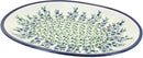 Blue Rose Polish Pottery Porcelain Vine Large Serving Platter by CozyNest Decor