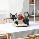 Siamese Cat Planter Plant Pots,Cute Garden Dog Flower Planter,Dog Planters Birthday Gifts for Women,Office,Indoor/Outdoor Decor(12.5 * 5.6 * 7.8in) by GreenHaven Gardens