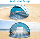 Night Cat Pop-up Beach Tent: Large Sun Shade Shelter for 2-4 Persons Picnic Sport Activities by TinyTreasures Baby Boutique