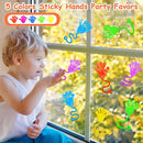 24 PCS Sticky Hands for Kids Party Favors Treat Gift Egg Filler Goodie Bag Stuffer Treasure Box Toy Classroom Carnival Prizes Student Mini Bulk Pinata Slap Hand Sensory Fidget Stretchy Toy Halloween by TinyTreasures Baby Boutique