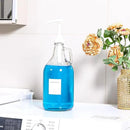 Glass Laundry Detergent Dispenser with Pump, 64OZ Liquid Laundry Soap Dispenser, Fabric Softener Dispenser Bottle for Laundry Room Organization and Storage, 2 Pack by CozyNest Decor