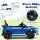 Costzon Ride on Car, 12V Licensed Ford Mustang Shelby GT500 Kids' Electric Vehicles w/Remote Control, USB Port, Radio, Music, Player, High Low Speed & Soft Start, Racing Kids Car for Toddler (Blue) by TinyTreasures Baby Boutique