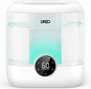 Dreo 6L Top Fill Humidifiers for Bedroom, 60H Runtime 28 dB Quiet Supersized Cool Mist Air Humidifiers for Large Room, Baby Nursery, Plant, Indoor, Night Light, Easy to Clean, Precise Humidity Control by TinyTreasures Baby Boutique