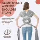 Acrabros Baby Wrap Carrier,Hands Free Baby Carrier Sling,Lightweight,Breathable,Softness,Perfect for Newborn Infants and Babies Shower Gift,Grey by TinyTreasures Baby Boutique