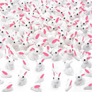 280Pcs Mini Bunny, Mini Resin Bunny Animals, Miniature Rabbit for Landscape Ornaments Miniature Garden Decor Potted Plant,Cake Topper Decoration by GreenHaven Gardens