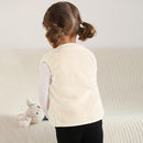 Baby Boys Girls Fleece Vest Zip Up Cute Bear Jackets Fuzzy Fall Winter Warm Clothes Newborn Outwear for Toddler Infant by TinyTreasures Baby Boutique