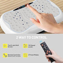 Vibration Plate Exercise Machine, Vibrating Platform for Lymphatic Drainage with 120 Speeds, Upgraded Vibrated Plates for Weight Loss, Full Body Workout Equipment for Fitness at Home by CozyNest Decor