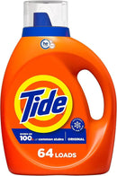 Tide Liquid Laundry Detergent, Original, 64 loads, 84 fl oz, HE Compatible (Packaging May Vary) by CozyNest Decor