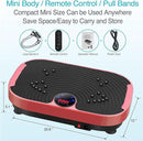 AXV Vibration Plate Exercise Machine Whole Body Workout Vibrate Fitness Platform Lymphatic Drainage Machine for Weight Loss Shaping Toning Wellness Home Gyms Workout by CozyNest Decor