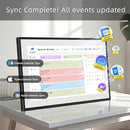 10.1 Inch Smart Digital Calendar & Chore Chart Full HD Touchscreen Display WiFi Sync Electronic Planner for Family Schedules Includes Desk Stand Streamline Home Organization Gift for mother mom women by TinyTreasures Baby Boutique