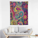 ICMOLYYENLO Tropical Green Plant Tapestry, Green Palm Leaves Natural Landscape Print Wall Tapestry for Bedroom Living Room Dormitory 60x60 Inch by CozyNest Decor