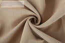 MIUCO Blackout Curtains Room Darkening Curtains Textured Grommet Window Curtains for Bedroom 2 Panels 52x63 Inch Long Taupe by TinyTreasures Baby Boutique