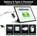 Zocelight Rechargeable A3 Light Board with Built-in Stand & Bag,Super Bright Magnetic Light Box for Tracing,Wireless Light Pad for Diamond Painting,Side Buttons,LED Light Table for Drawing,Sketching by TinyTreasures Baby Boutique