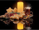 iZAN 1 PCS Outdoor Flameless LED Pillar Candle with Remote & Timer - Long Lasting Waterproof Flickering Battery Operated Electric Candle for Christmas Lantern Party Wedding Decoration 3"x8" by GreenHaven Gardens
