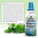 Nature's Answer Periobrite Alcohol-Free Mouthwash, Wintermint, 16 Ounce (2 Pack) | Fluoride Free | Natural Breath Freshener | Stain Remover | Natural Teeth Whitener by CozyNest Decor