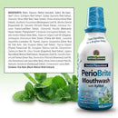 Nature's Answer Periobrite Winter Mint Mouthwash | Promotes Healthy Teeth & Gums| Fights Bad Breath | Fluoride-Free, Alcohol-Free, Gluten-Free & Vegan| No Artificial Preservatives 16oz by CozyNest Decor