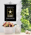 Army Soldier Dorm Decor Banner Wall Art Flag Pole Patio Lawn Garden Room Decorations Indoor Outdoor Tapestry Yard Signs Armed Forces American Military Veteran Retire Official Made In USA by GreenHaven Gardens