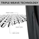 XWZO Blackout Curtains for Bedroom 63 inch Length Room Darkening Thermal Insulated Rod Pocket Curtains for Living Room with Tiebacks,Dark Grey,W42 x L63,Set of 2 by TinyTreasures Baby Boutique