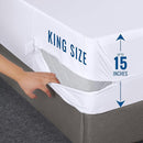 Utopia Bedding Zippered Mattress Encasement King Size (Pack of 10), 100% Waterproof, Dust Mite and Bed Bug Proof Mattress Protector, Absorbent 6-Sided Mattress Cover by TinyTreasures Baby Boutique