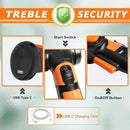 GARCARE 2 in 1 Grass Shear Cordless 7.2V Bush Timmer Handheld Grass Cutter for Shrub, Garden and Lawn Built-in 1500mAh Lithium Battery with 60min Fast Charger by GreenHaven Gardens