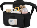 Accmor Universal Stroller Organizer with Insulated Cup Holder and Shoulder Strap, Stroller Caddy Bag Stroller Cup Holder Attachment for Uppababy, Baby Jogger, Britax Strollers, Black by TinyTreasures Baby Boutique