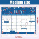 GuassLee Wall Calendar 2025-2026, Vertical Wall Calendar 2026, Sept. 2025 to Mar. 2027, 14" X 11" 19-Month Holiday Themed Calendar Hanging Planner Wall for Home School Office Planning & Organizing by TinyTreasures Baby Boutique