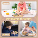 Joyreal Montessori Busy Board Wooden Sensory Toys for Toddler with LED Light Up Switch, Baby Fidget Board Travel Toys for 18+ Months, 1 2 3 Year Old Boys Girls Toddler Toy Gifts (Classic) by TinyTreasures Baby Boutique