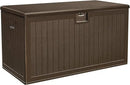 YITAHOME 150 Gallon Double-Wall Deck Box with Side Handles, Outdoor Large Storage for Patio Furniture Cushions, Garden Pool Accessories, Water Resistant & Lockable by CozyNest Decor