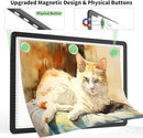 Phylosal Rechargeable A3 LED Light Pad for Diamond Painting, Ultra-Thin Magnetic Tracing Light Box for Drawing, Diamond Art Light Board with Side Button, Super Bright Light Table for Sketching (Black) by TinyTreasures Baby Boutique