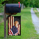 FLAGWIX Beagle Flag - Outdoor Beagle Decorations, Garden Flag (11.5" x 17.5"), Heavy-duty Canvas Patriotic Double Sided Flag Dog Lover Garden Decor by GreenHaven Gardens