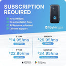 Spy Tec GPS Mini GPS Smart Tracker for Vehicles, Cars, Trucks, Loved Ones, GPS Tracker Device for Kids & Weatherproof Magnetic Case, Unlimited Updates, Real-Time GPS Tracking, USA Made Tech by TinyTreasures Baby Boutique