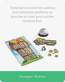 SimplyFun Math Room - Educational Game - Quick Thinking & Fun Games for Kids Ages 5 & Up - Fast Solving Addition & Subtraction Game - 2 to 4 Players by TinyTreasures Baby Boutique