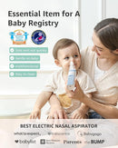 GROWNSY Nasal Aspirator for Baby with 2 Larger Suction Chambers and 6 Food-Grade Soft Silicone Tips, Blue by TinyTreasures Baby Boutique