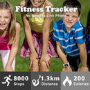 Kids Watches for Girls Boys Digital Sport Watch with Step Counter Pedometer Vibration Alarm Clock, No App Waterproof Fitness Tracker Kids Watch Boys Girls Teens Students Ages 5-16 by TinyTreasures Baby Boutique
