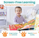 GO GO 9 Fairy Tale Songs: Interactive Sound Book, Musical Books for Toddlers 1-3, Talking Books for Toddlers 1-3, Music Books for Toddlers 1-3, Baby Music Book, Sing Along Books, Baby Book with Sounds by TinyTreasures Baby Boutique