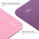 UMINEUX Yoga Mat Extra Thick 1/3'' & 2/5" Non Slip Yoga Mats for Women Eco Friendly TPE Fitness Exercise Mat with Carrying Sling & Storage Bag by TinyTreasures Baby Boutique