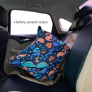Car Seat Covers for Babies - Multi-use Carseat Canopy Cover Breastfeeding Covers, Stroller Canopy Cover (Navy Dinosaur) by TinyTreasures Baby Boutique
