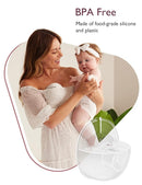Momcozy Milk Collector Only Compatible with Momcozy M5 NOT for Others. Original M5 Breast Pump Replacement Accessories, 1 Pack by TinyTreasures Baby Boutique