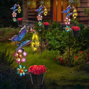 Afirst Solar Outdoor Decorative Butterfly Lights - Faucet Shaped Twinkling Light Garden Stake Decorations for Pathway Lawn Patio Courtyard Backyard by GreenHaven Gardens