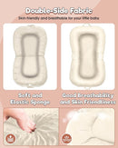 Baby Lounger Pillow 3-in-1 Infant Lounger Pillow for Newborn 0-24 Months, Portable Tummy Time Mat for Home and Travel, Breathable & Soft Baby Seat for Baby by TinyTreasures Baby Boutique