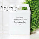 Plant-Based Liquid Laundry Detergent, 32 Fl Oz, Multiple Scents, HE Compatible (Frosted Juniper) by CozyNest Decor